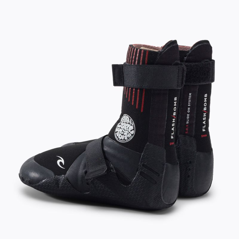 Buty neoprenowe Rip Curl Flashbomb 5 mm Round Toe black 3