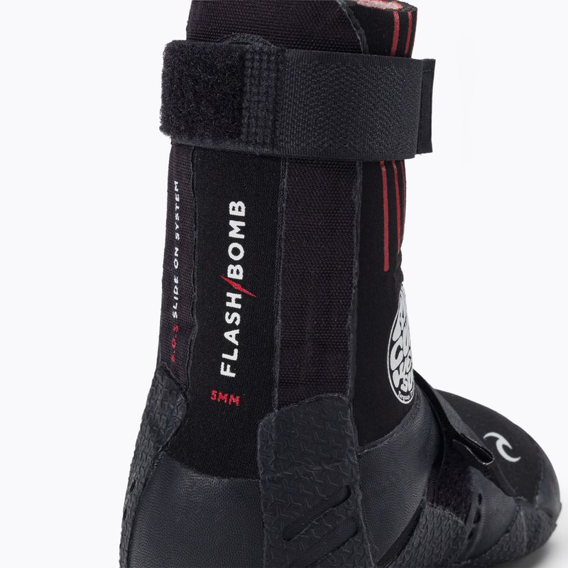Buty neoprenowe Rip Curl Flashbomb 5 mm Round Toe black 8