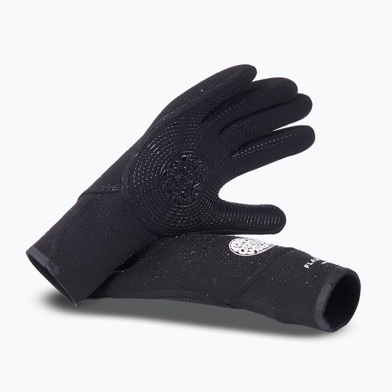 Rękawice neoprenowe Rip Curl Flashbomb 5/3 mm 5 Finger black