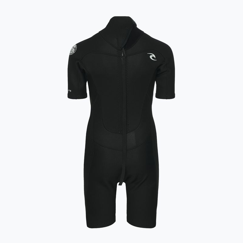Pianka do pływania damska Rip Curl Freelite 2 mm Back Zip Springsuit black 2