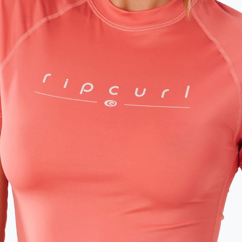 Koszulka do pływania damska Rip Curl Golden Rays UV coral 4