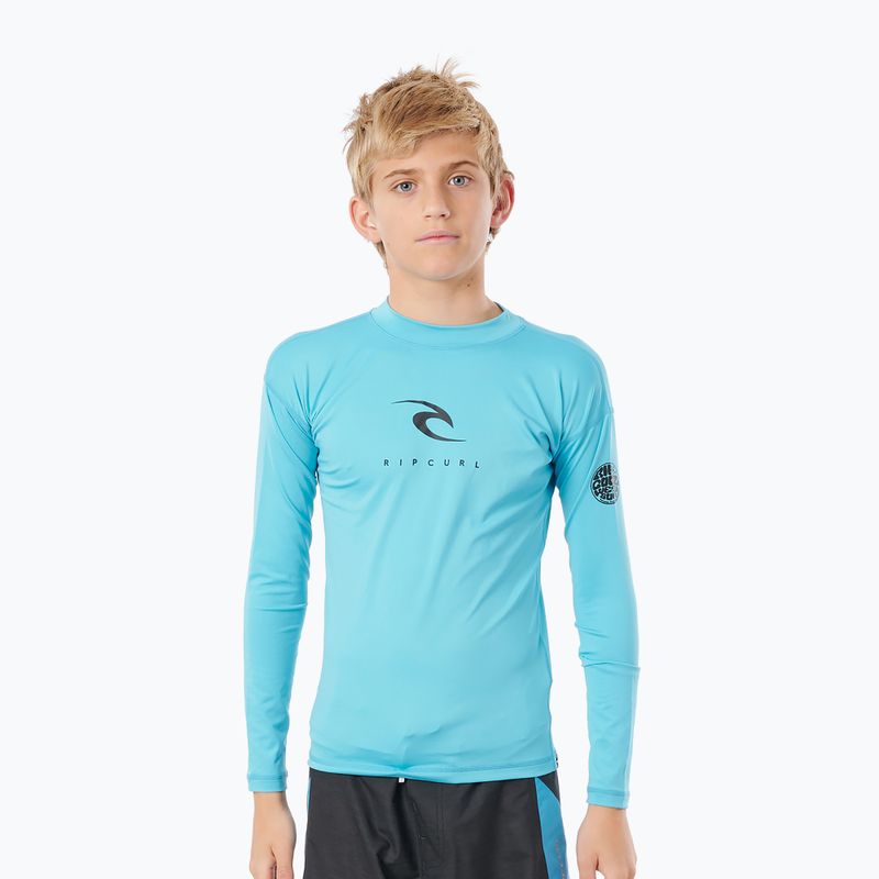 Longsleeve do pływania dziecięcy Rip Curl Corp LSL UV blue