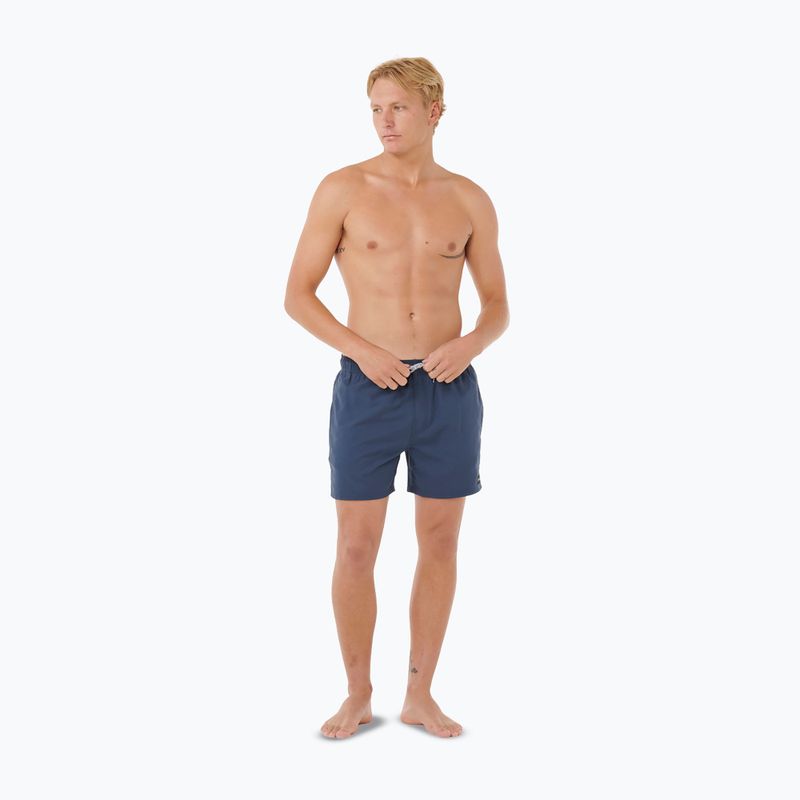 Szorty kąpielowe męskie Rip Curl Offset Volley navy 2