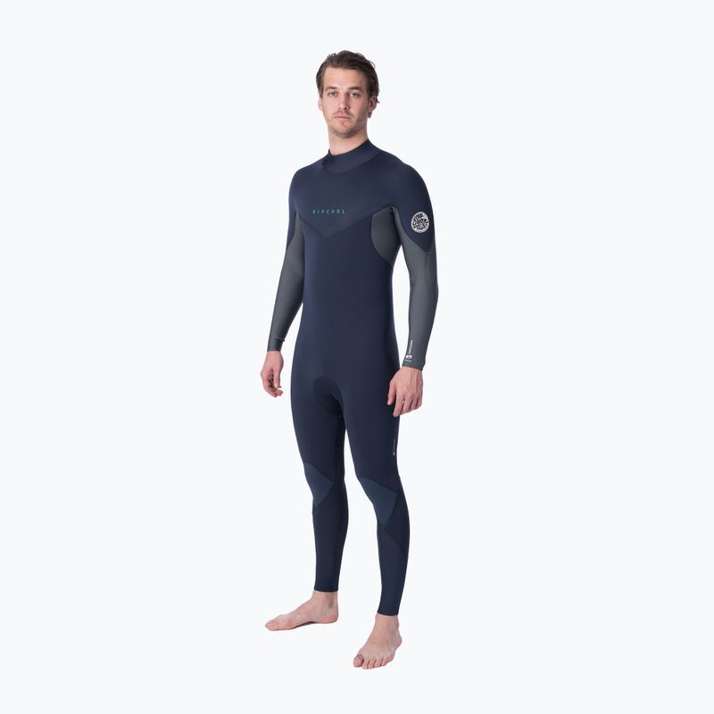 Pianka do pływania męska Rip Curl Dawn Patrol 4/3 mm Back Zip navy