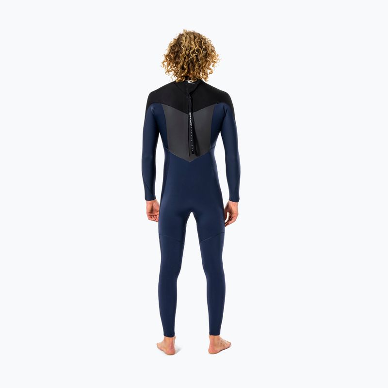 Pianka do pływania męska Rip Curl Dawn Patrol 3/2 mm Back Zip navy 2