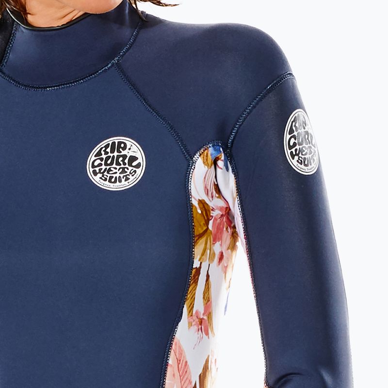 Pianka do pływania damska Rip Curl Dawn Patrol 4/3 mm Back Zip Sub slate rose 4