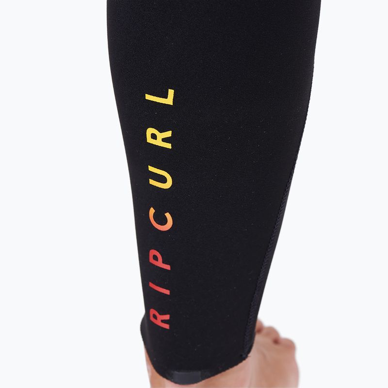 Pianka do pływania męska Rip Curl Flashbomb Heatseeker 5/4mm Hooded Zip Free black 11