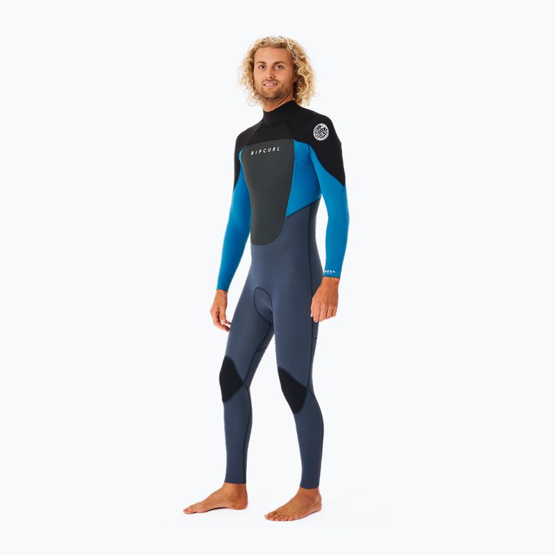 Pianka do pływania męska Rip Curl Omega 3/2 mm Back Zip blue