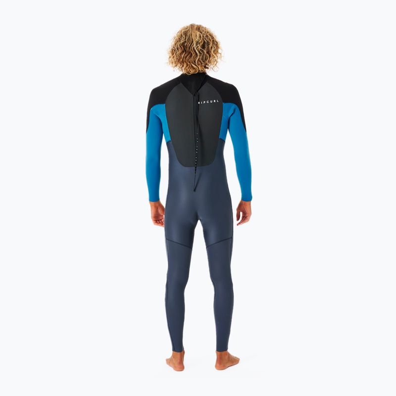 Pianka do pływania męska Rip Curl Omega 3/2 mm Back Zip blue 2