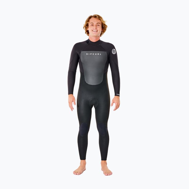 Pianka do pływania męska Rip Curl Omega 4/3 mm Back Zip black 3