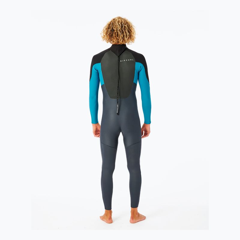 Pianka do pływania męska Rip Curl Omega 5/3 mm Back Zip blue 2
