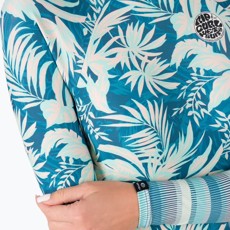 Strój kąpielowy jednoczęściowy damski Rip Curl Sun Rays Boyleg Surfsuit dark teal 6