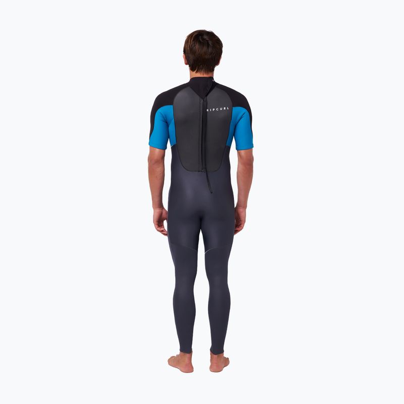 Pianka do pływania męska Rip Curl Omega 2/2 mm E-Stitch Back Zip blue 2