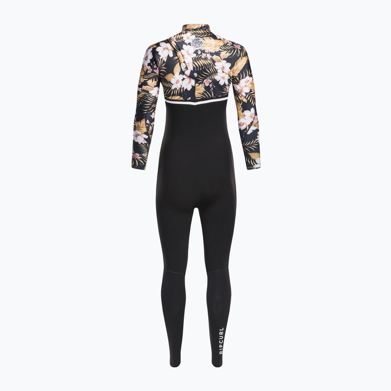 Pianka do pływania damska Rip Curl E-Bomb 3/2 mm Zip Free Sub black/gold 3