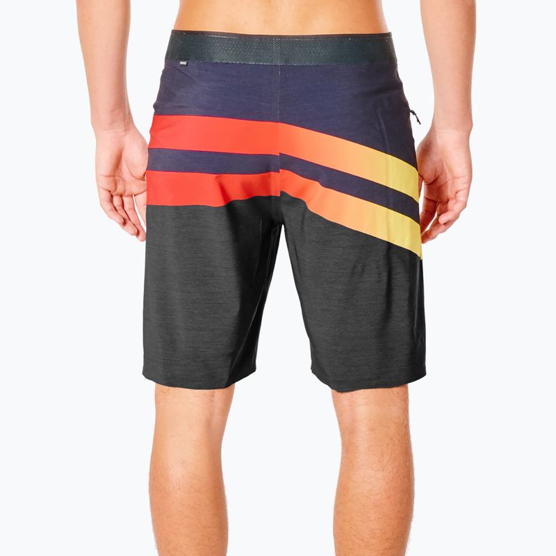 Szorty kąpielowe męskie Rip Curl Mirage Revert Ultimate black/red 3