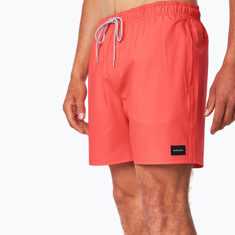 Szorty kąpielowe męskie Rip Curl Daily Volley retro red 2