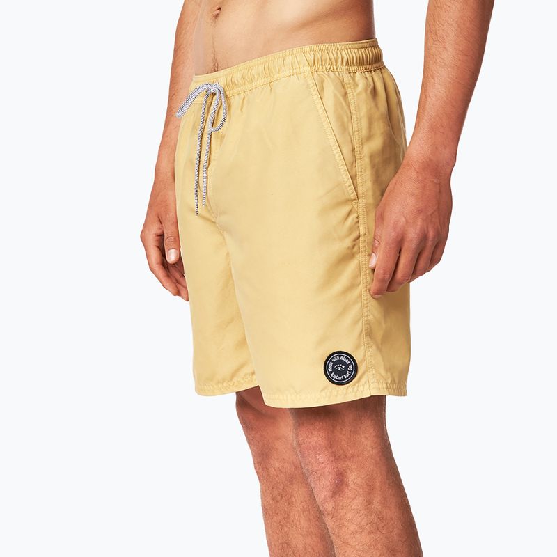 Szorty kąpielowe męskie Rip Curl Easy Living Volley vintage yellow 2