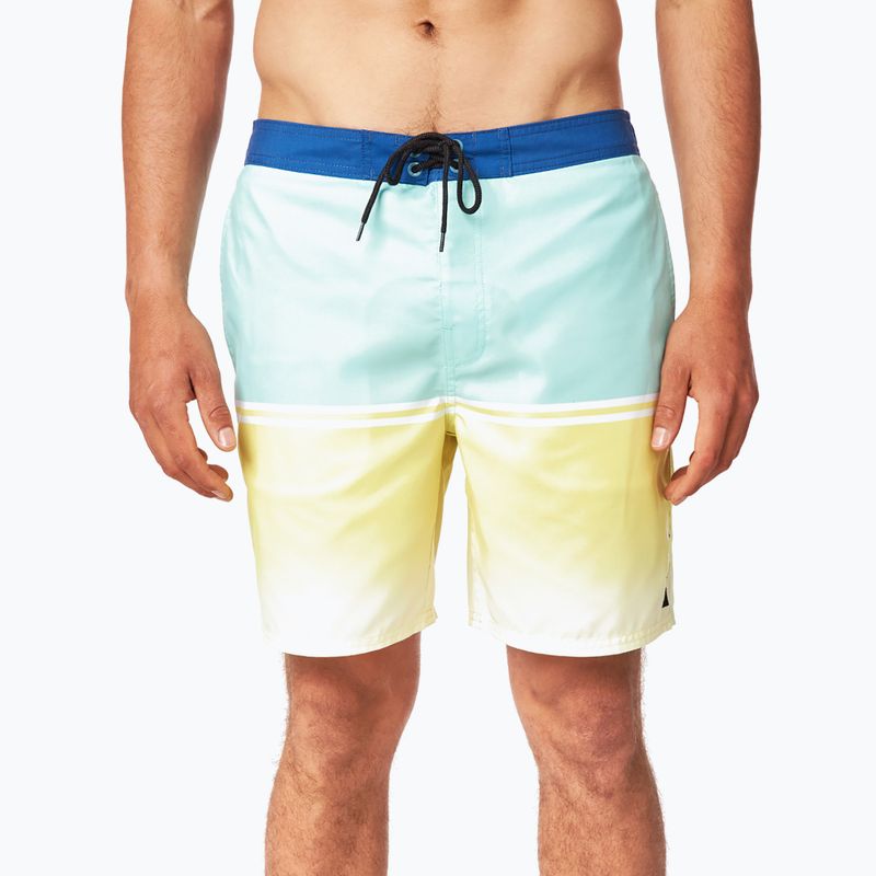 Szorty kąpielowe męskie Rip Curl Nu Dividing Semi Elastic washed aqua 2