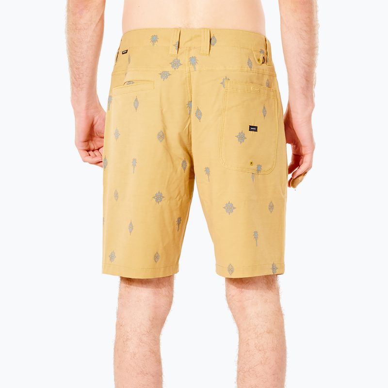 Spodenki męskie Rip Curl Boardwalk SWC vintage yellow 3