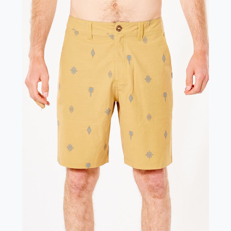 Spodenki męskie Rip Curl Boardwalk SWC vintage yellow 4