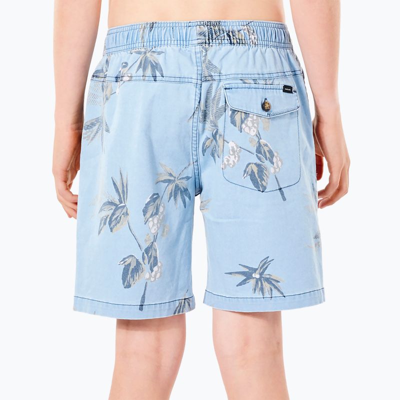Szorty kąpielowe dziecięce Rip Curl Orb Volley light blue 3
