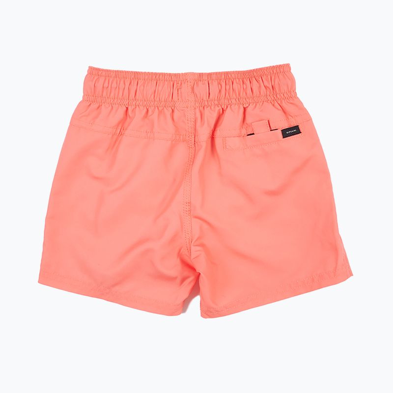 Szorty kąpielowe dziecięce Rip Curl Offset Volley coral 2