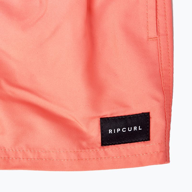 Szorty kąpielowe dziecięce Rip Curl Offset Volley coral 3