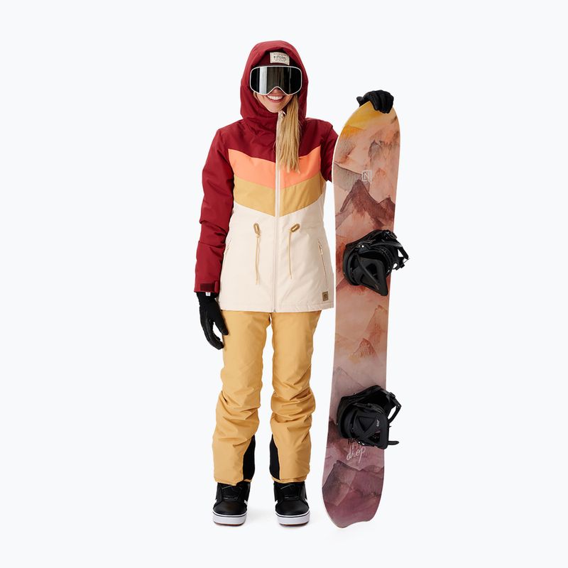 Kurtka snowboardowa damska Rip Curl Rider Betty dark red 11