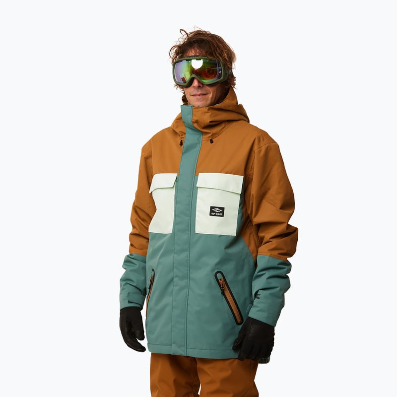 Kurtka snowboardowa męska Rip Curl Pinnacle gold 2