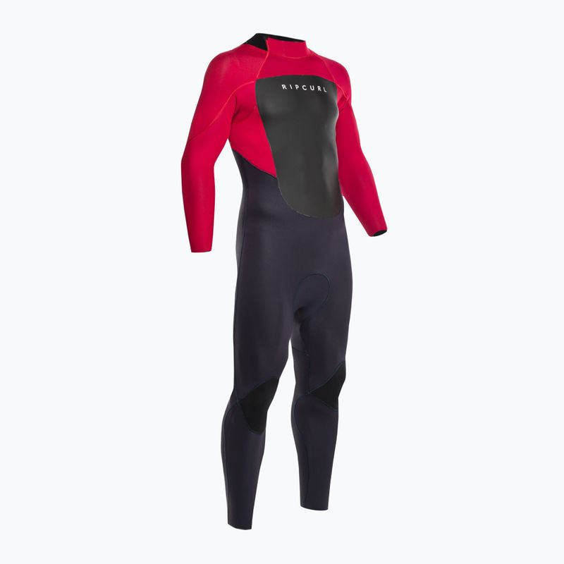 Pianka do pływania męska Rip Curl Omega 4/3 mm Back Zip red