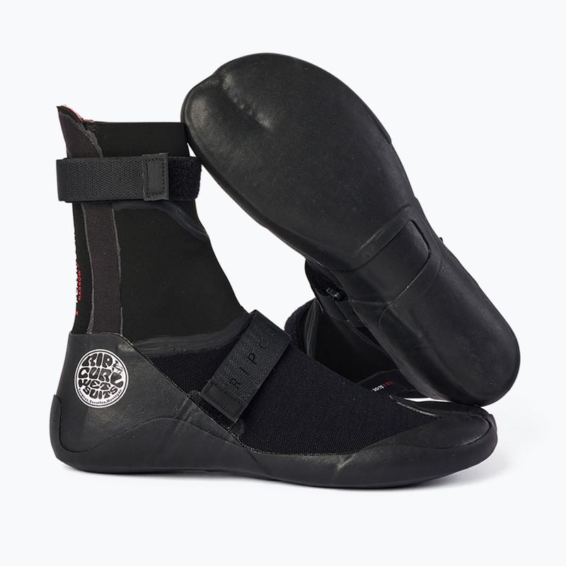 Buty neoprenowe męskie Rip Curl Flashbomb 5 mm Round Toe black 7