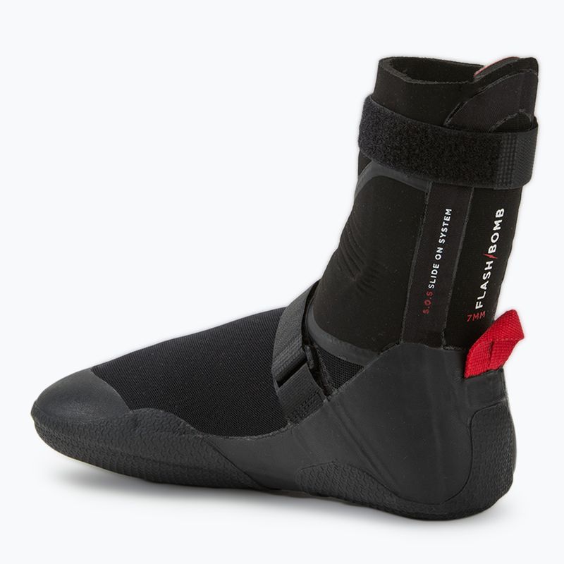 Buty neoprenowe męskie Rip Curl Flashbomb 7 mm Round Toe black 3