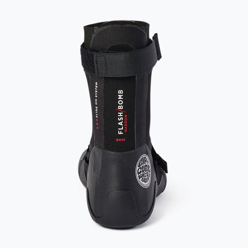 Buty neoprenowe męskie Rip Curl Flashbomb 5 mm Narrow H S/Toe black 3