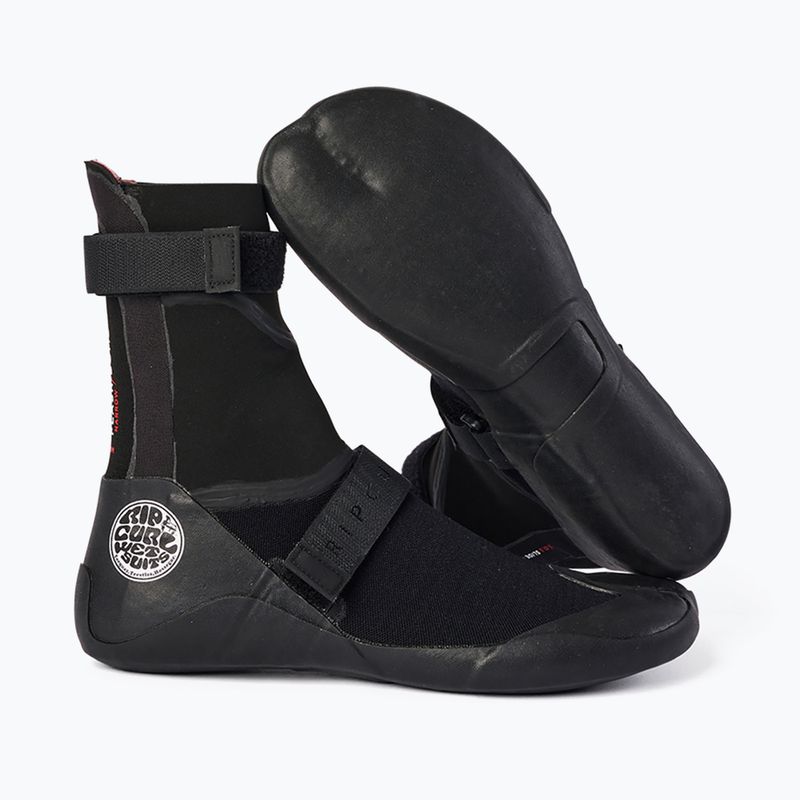 Buty neoprenowe męskie Rip Curl Flashbomb 5 mm Narrow H S/Toe black 4