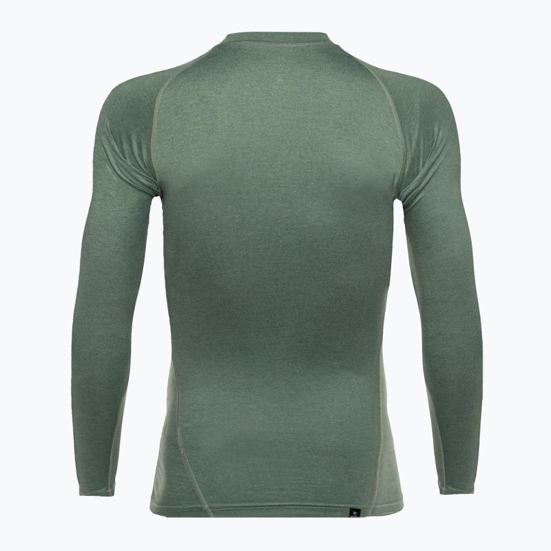 Longsleeve do pływania męski Rip Curl Dawn Patrol Perf green marle 2
