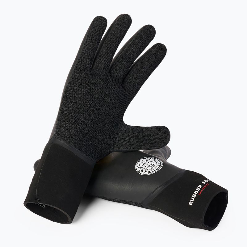 Rękawice Rip Curl Rubber Soul 3 mm black 6
