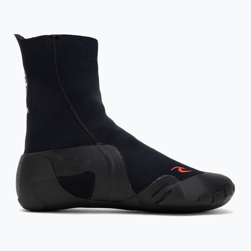 Buty neoprenowe Rip Curl Omega 3mm Round Toe With Zip black 2