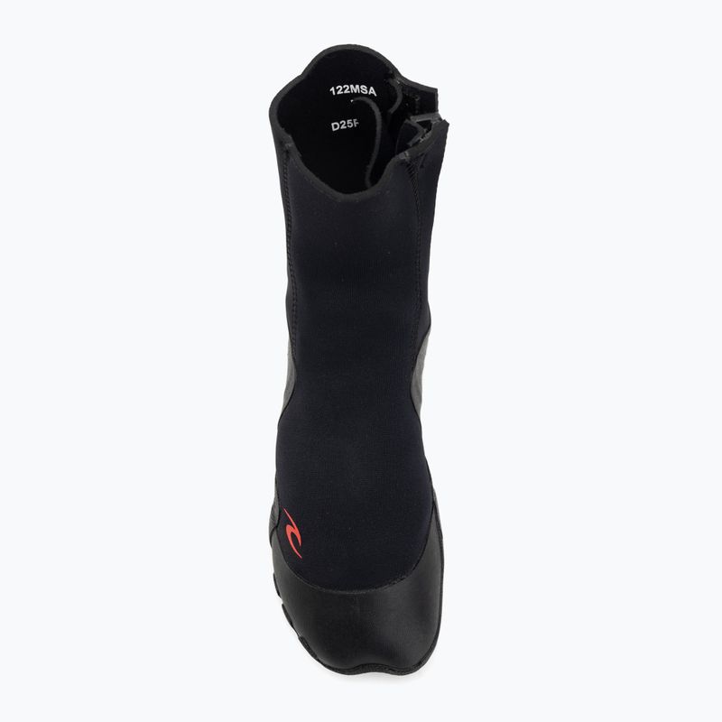 Buty neoprenowe Rip Curl Omega 3mm Round Toe With Zip black 5