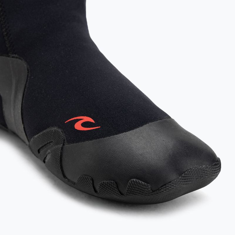 Buty neoprenowe Rip Curl Omega 3mm Round Toe With Zip black 7