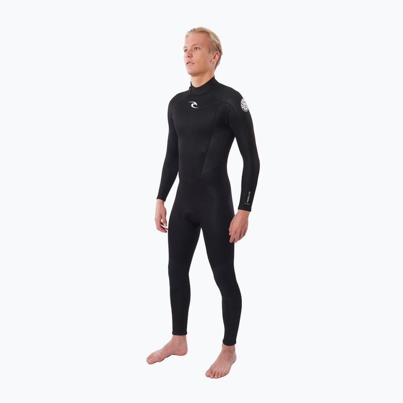 Pianka do pływania męska Rip Curl Freelite 5/3 mm Back Zip black 3