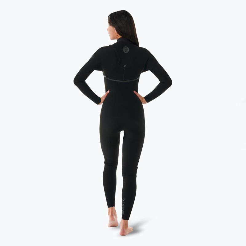Pianka do pływania damska Rip Curl Ebomb 3/2 mm Zip Free black 2