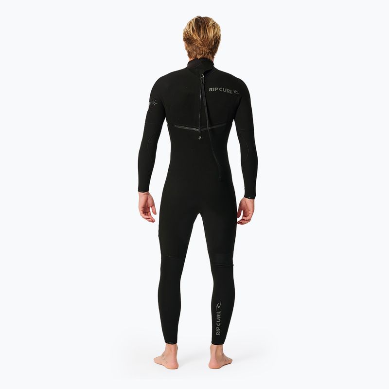 Pianka do pływania męska Rip Curl E-Bomb 3/2 mm Back Zip black 3