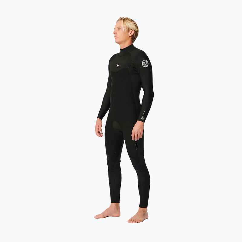 Pianka do pływania męska Rip Curl Dawn Patrol 5/3 mm Back Zip black 2