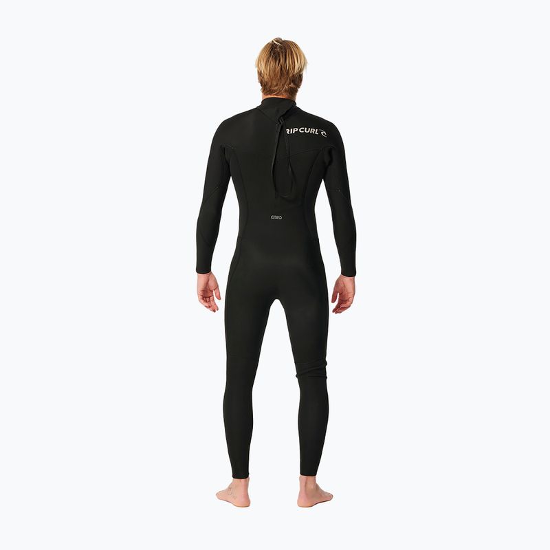 Pianka do pływania męska Rip Curl Dawn Patrol 5/3 mm Back Zip black 3