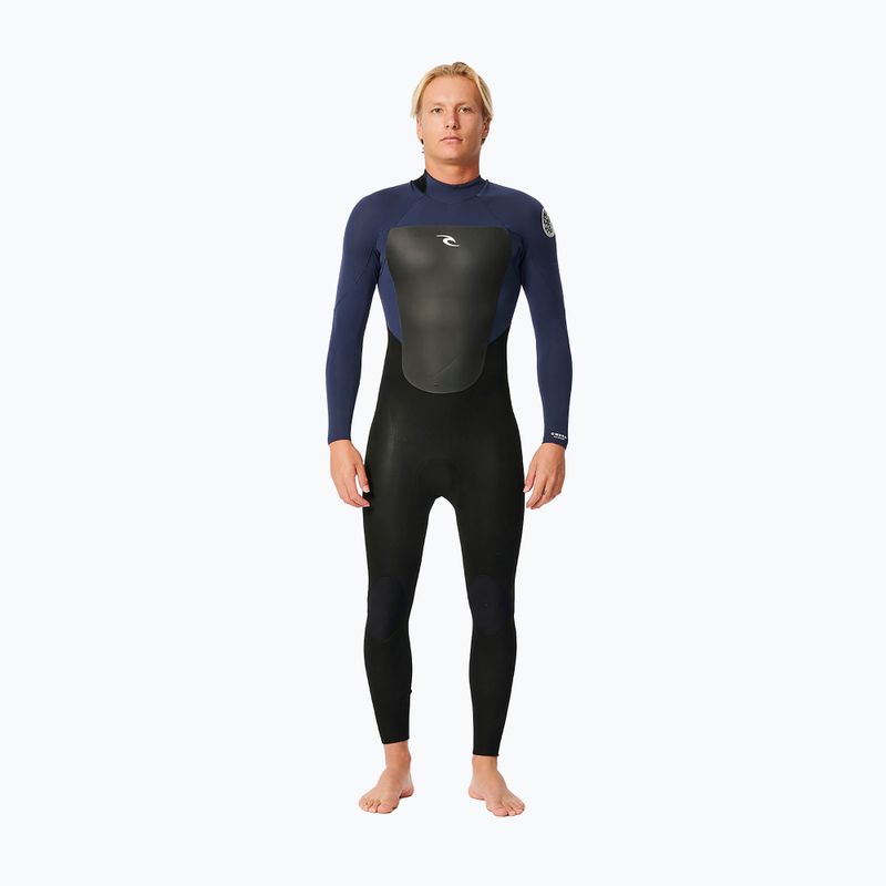 Pianka do pływania męska Rip Curl Omega 4/3 mm Back Zip slate