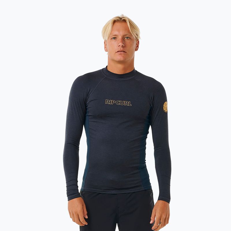 Longsleeve do pływania męski Rip Curl Dawn Patrol UPF Performance navy marle
