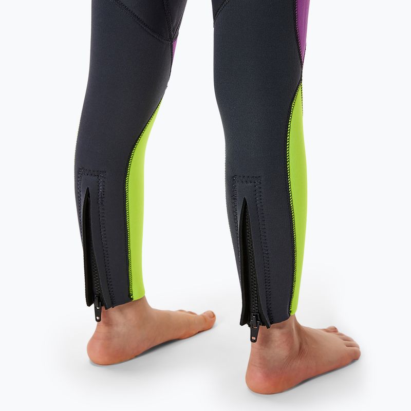 Pianka do pływania dziecięca Rip Curl Groms Omega 3/2 mm Back Zip purple 6