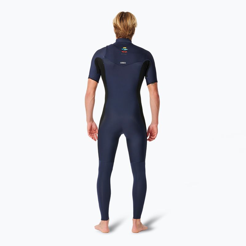 Pianka do pływania męska Rip Curl Dawn Patrol Performance 2/2 mm Chest Zip dark navy 2