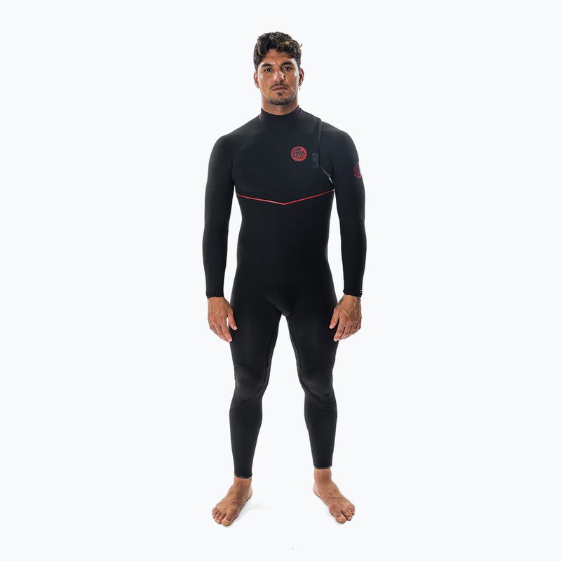 Pianka do pływania męska Rip Curl Flashbomb Fusion 5/3mm Zip Free black