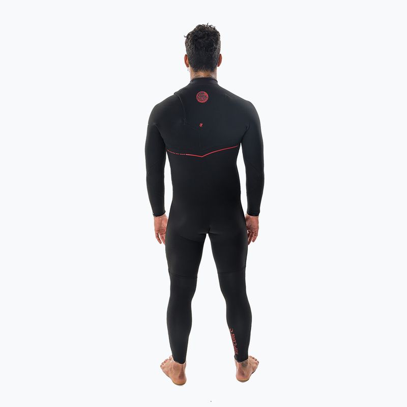 Pianka do pływania męska Rip Curl Flashbomb Fusion 5/3mm Zip Free black 2